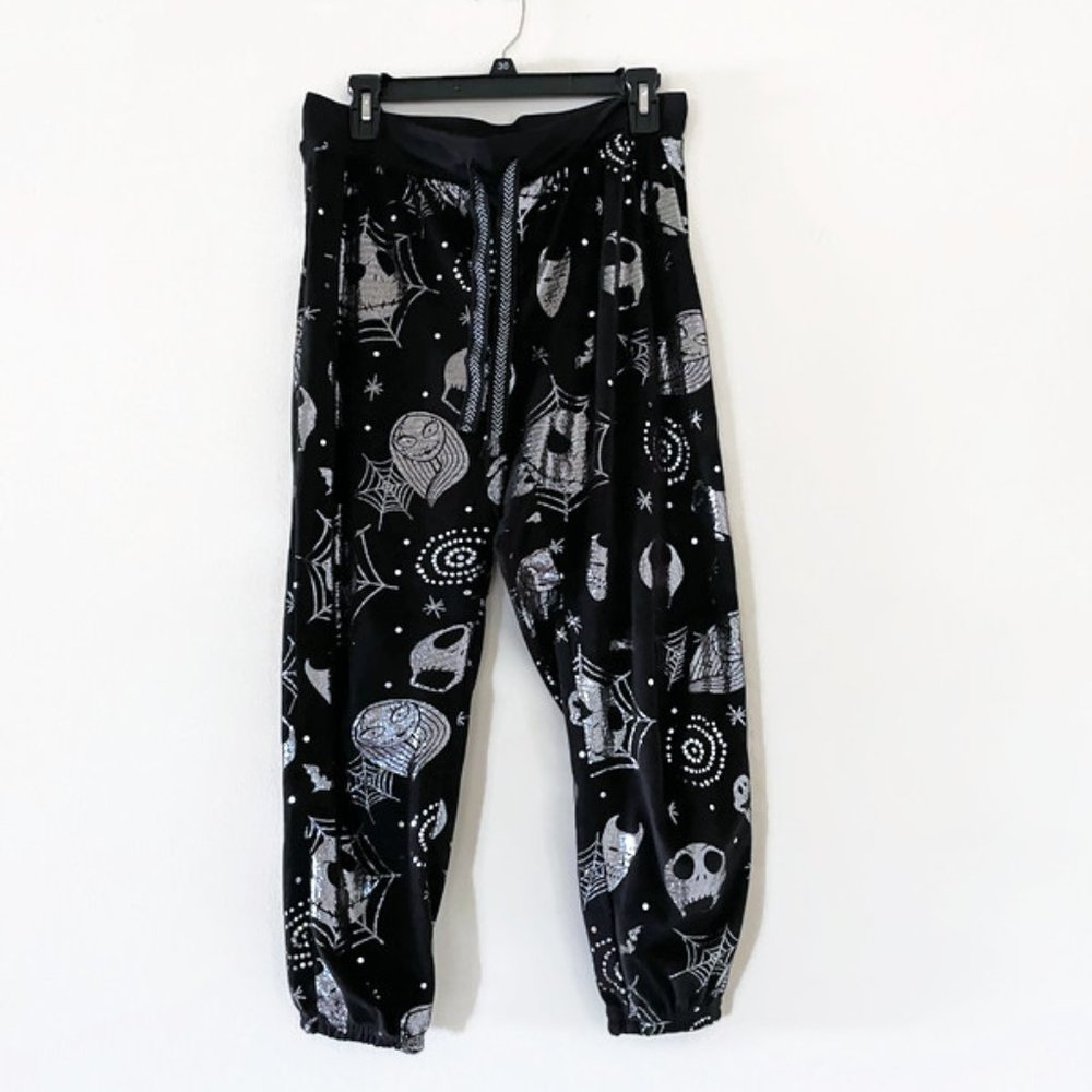 Glitter soft jogger pants